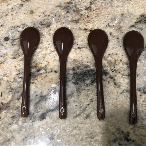 4- 16oz mugs with spoons NEW - Picture 3 of 4